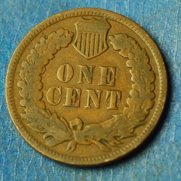 🌟1902 Indian Head Cent Penny 1c Lot w1244🌟WOW OLD!!! - Picture 2 of 2